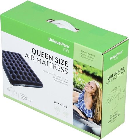 3 Pieces Queen Size Ul Air Mattress - Sleep Gear
