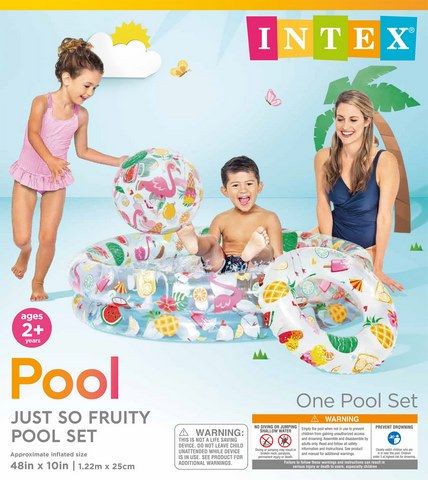 12 Sets Just So Fruity Pool Set - Summer Toys