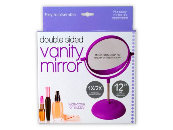 12 pieces of DoublE-Sided Vanity Mirror