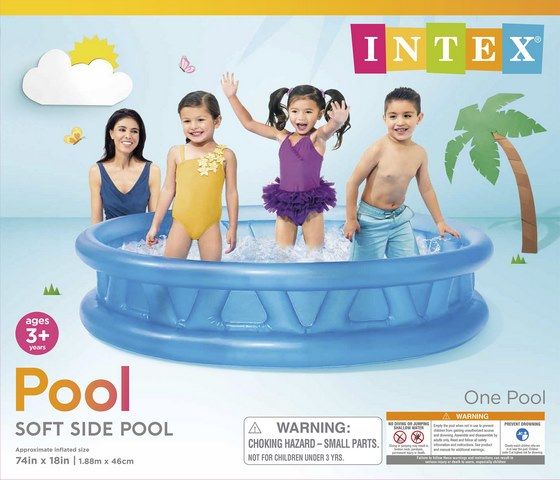 3 Pieces Soft Side Pool - Summer Toys