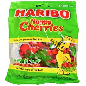 24 Pieces Haribo Happy Cherries 5oz - Food & Beverage