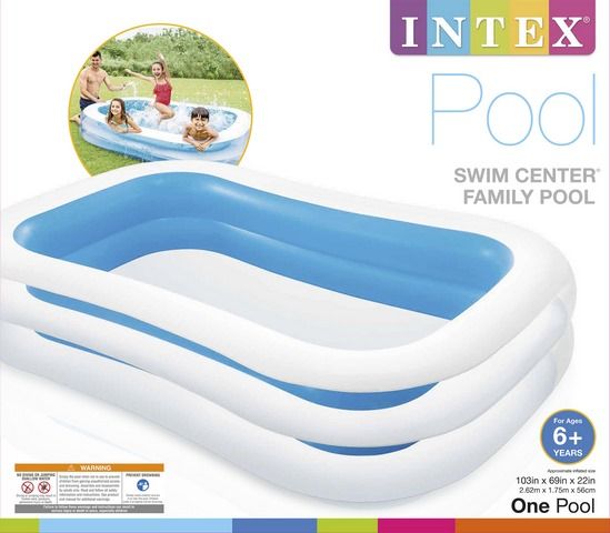 2 Pieces Swim Center Family Pool - Summer Toys