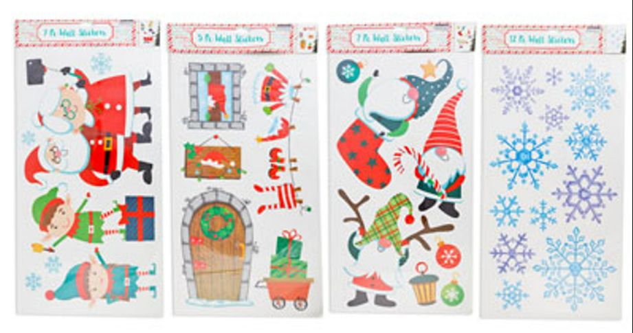 48 Pieces of Christmas Wall Stickers