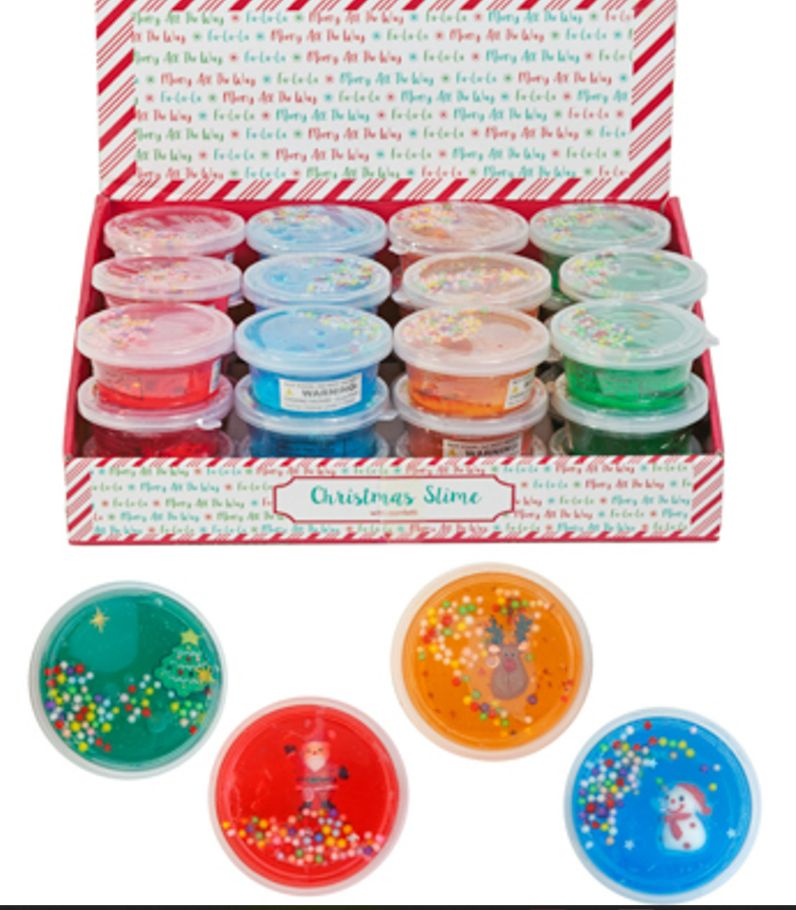 36 Pieces of Christmas Slime Confetti & Icon