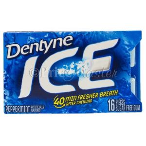 18 Pieces Dentyne Ice "split 2 Fit" 16's Peppermint - Food & Beverage
