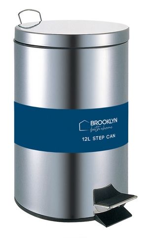 4 Pieces of 12 Liter Pedal Garbage Bin