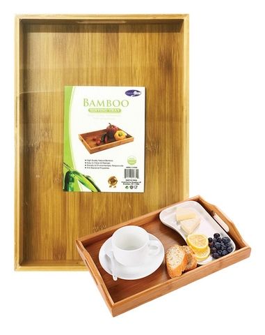 12 Pieces of Bamboo Serving Tray