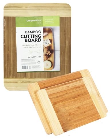 12 Bulk Medium Bamboo Cutting Board