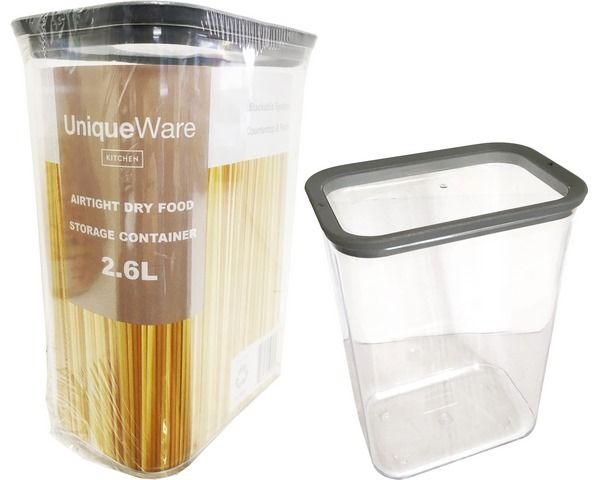 12 Wholesale 2.6 Liter Dry Food Storage Container