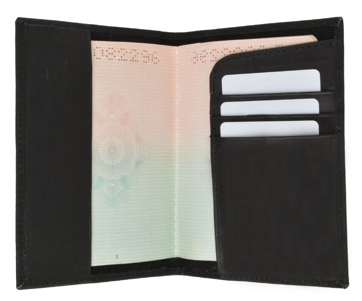 24 Wholesale 601cf UsA-Imprint/leather Passport Wallet With Card Holder -  at - wholesalesockdeals.com