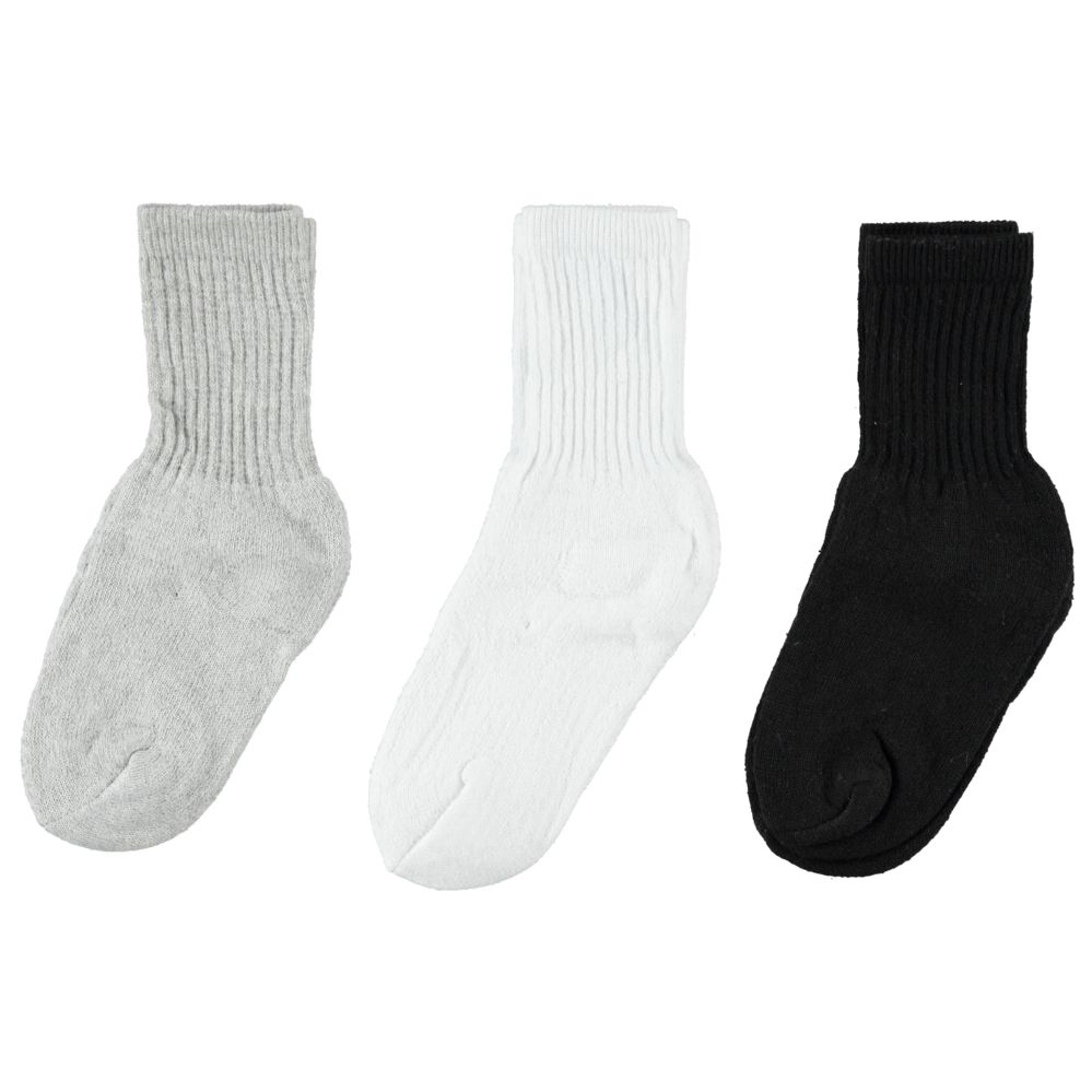 24 Wholesale Yacht & Smith Kid's Cotton Terry Cushioned Assorted Colored Crew Socks