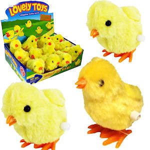 144 Pieces of WinD-Up Jumping Chicks