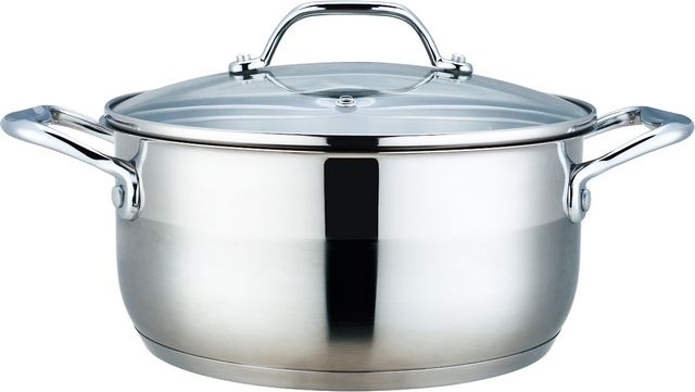 12 Pieces of 6.5 Quart Heavy Stainless Steal Gauge Pot