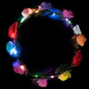 144 Pieces of LighT-Up Led Flower Crown