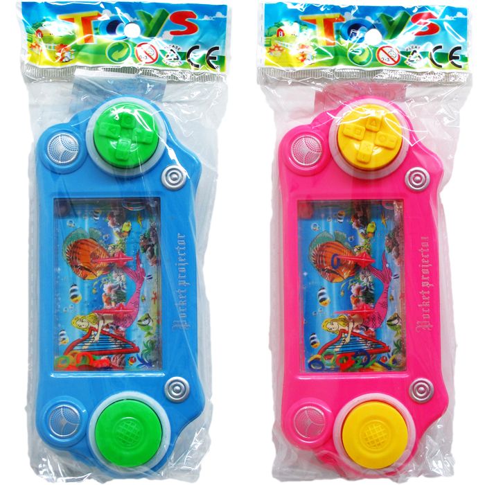 144 Wholesale 6.25" Ring Toss Water Game In Pegable Pp Bag, 4 Assrt Clrs