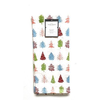 24 pieces of 18"x28" Christmas Tree Printed Kitchen Towel C/p 16