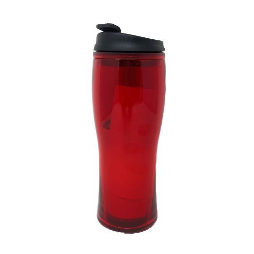 24 pieces of Red 16oz Translucent Double Wall Insulated Tumbler C/p 24