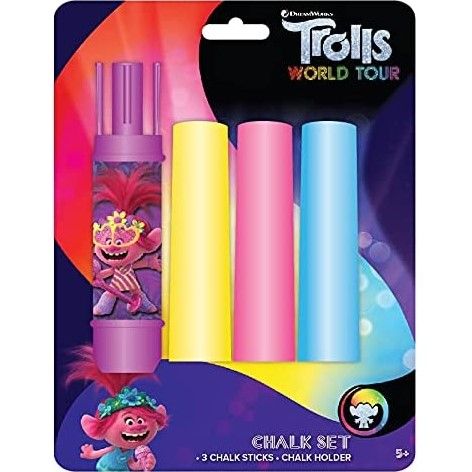 24 pieces of Trolls 3pc Chalk Set C/p 24