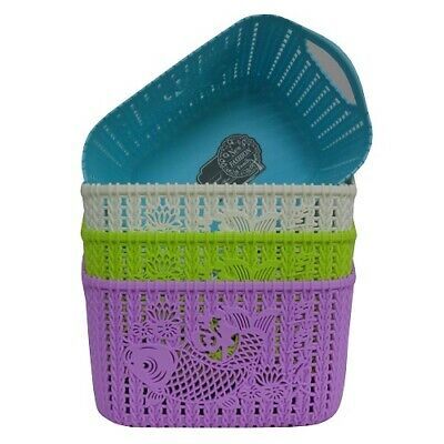 48 pieces of Basket Rattan Style Storage, Small 2 C/p 48