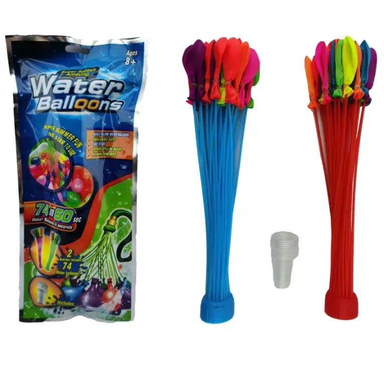 192 Pieces Water Balloon Self Sealing 74 Bombs In 60 Seconds Water Balloons At 0320