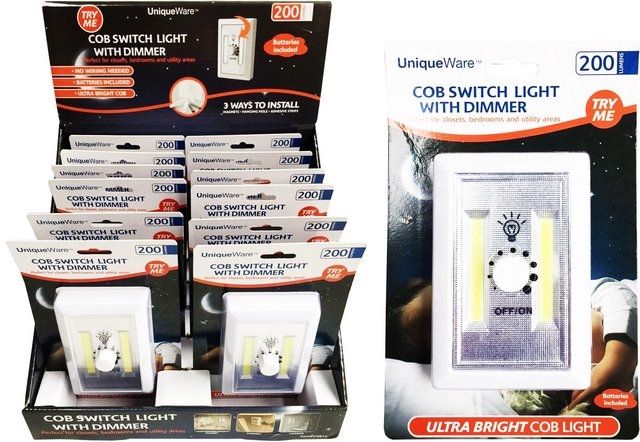 36 Pieces of 3w Cob Switch Light With Dimmer