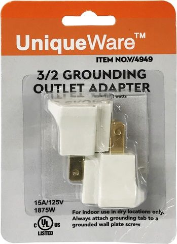 36 Pieces of C-Etl Grounding Outlet Adapter