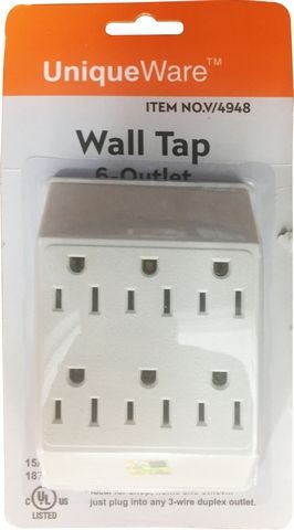 36 Pieces of C-Etl 6 Outlet Wall Tap