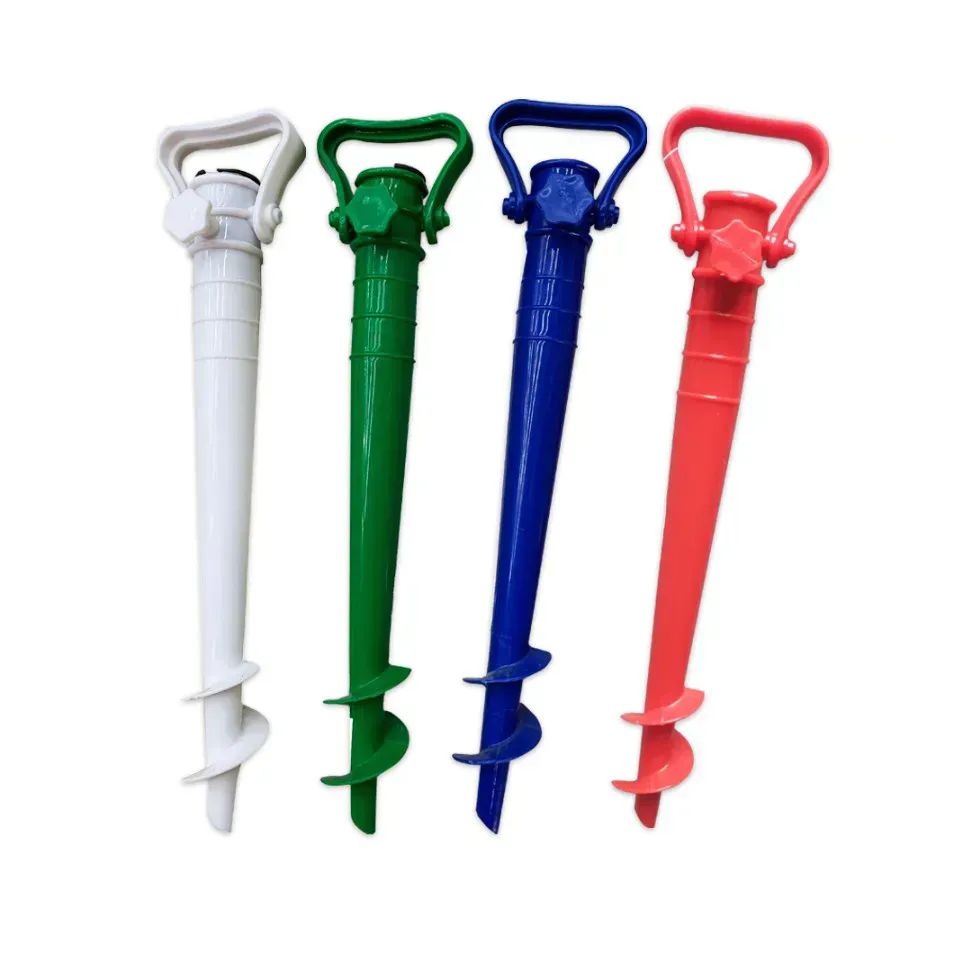 48 Pieces Beach Umbrella Plastic Sand Anchor Umbrellas & Rain Gear