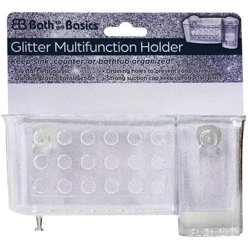 24 Pieces of Glitter Multifunction Suction Holder