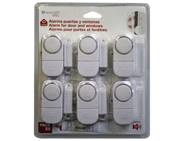 6 pieces of 6 Piece Window Alarms