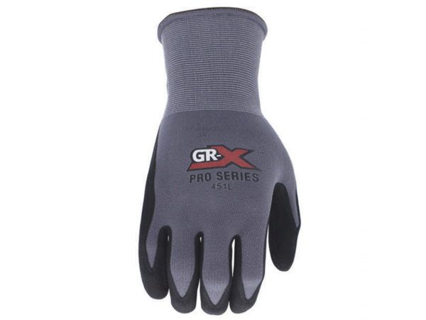 72 pieces of Grx Professional Series 451 Microfoam Nitrile Work Gloves in