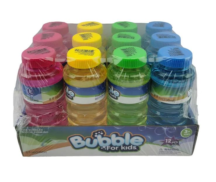 72 Pieces of Bubbles - 8 Ounces -