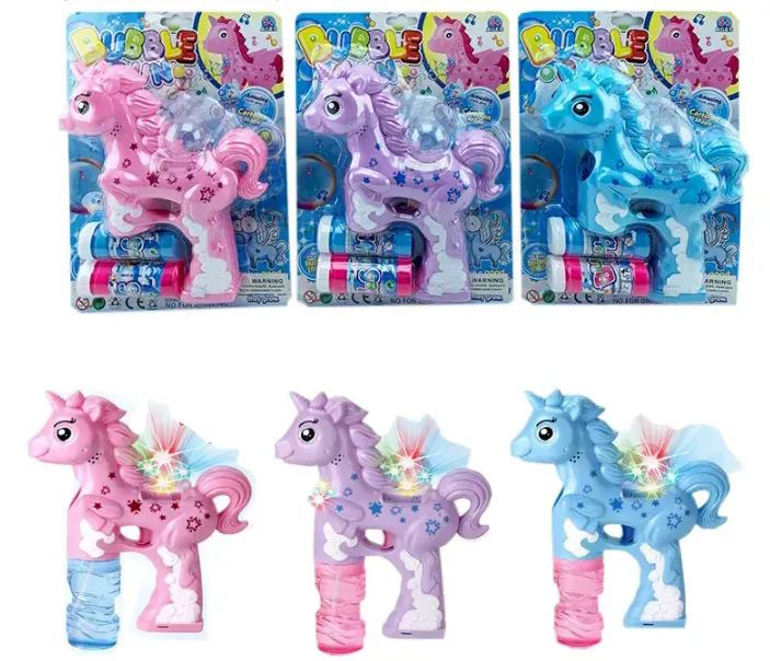 48 Pieces of Bubble Blaster - Unicorn With Lights & Sound