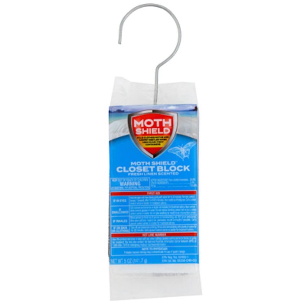 24 pieces of Moth Shield Closet Deodorizer 5oz Fresh Linen On Hanger