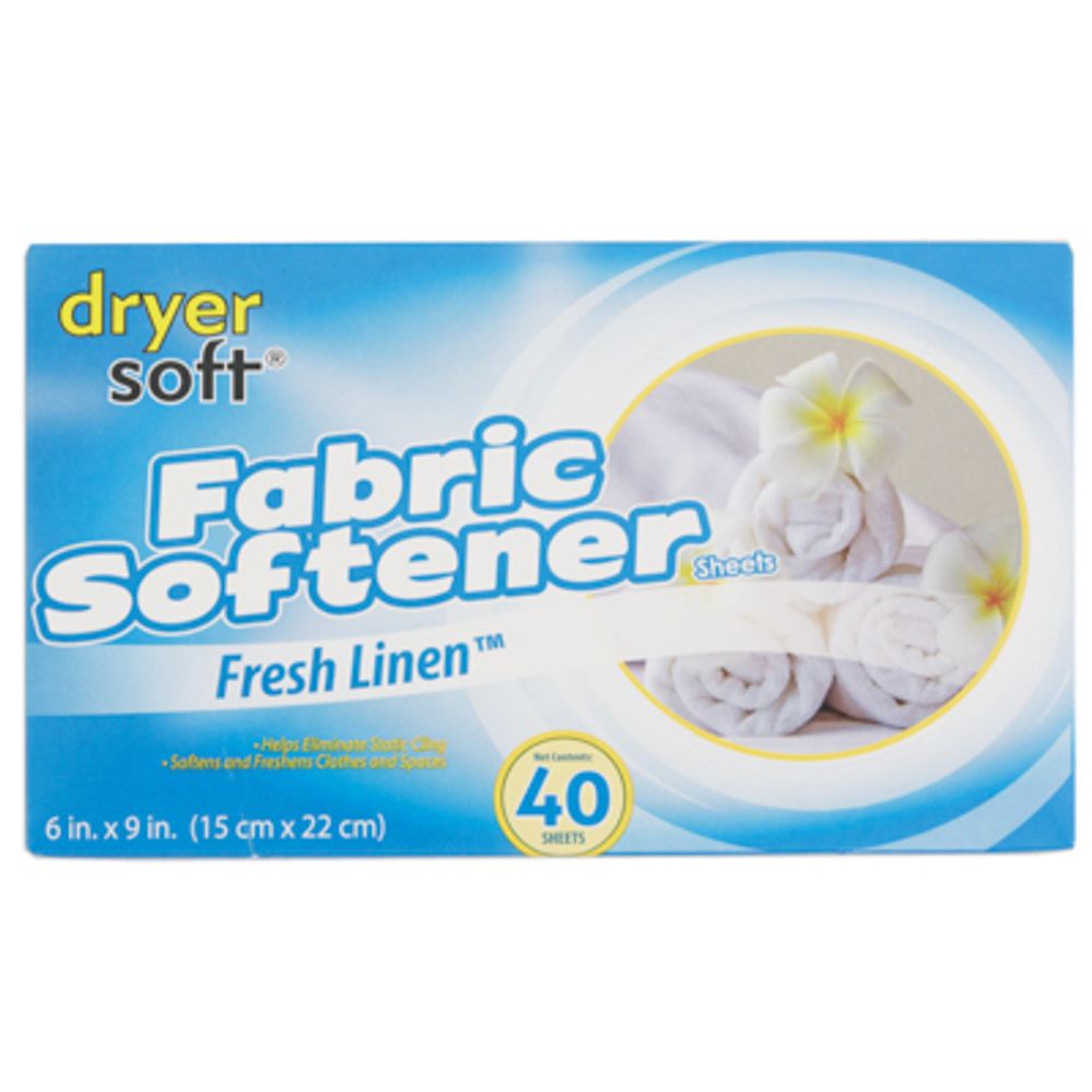 36 pieces of Dryer Sheets 40ct Fresh Linen   Boxed