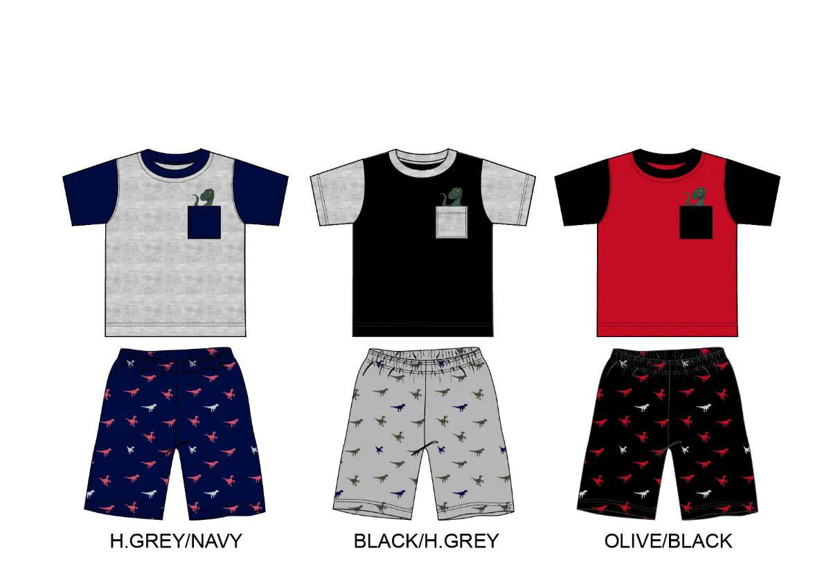36 Sets of Boys Fleece Short Sets Infant Sizes