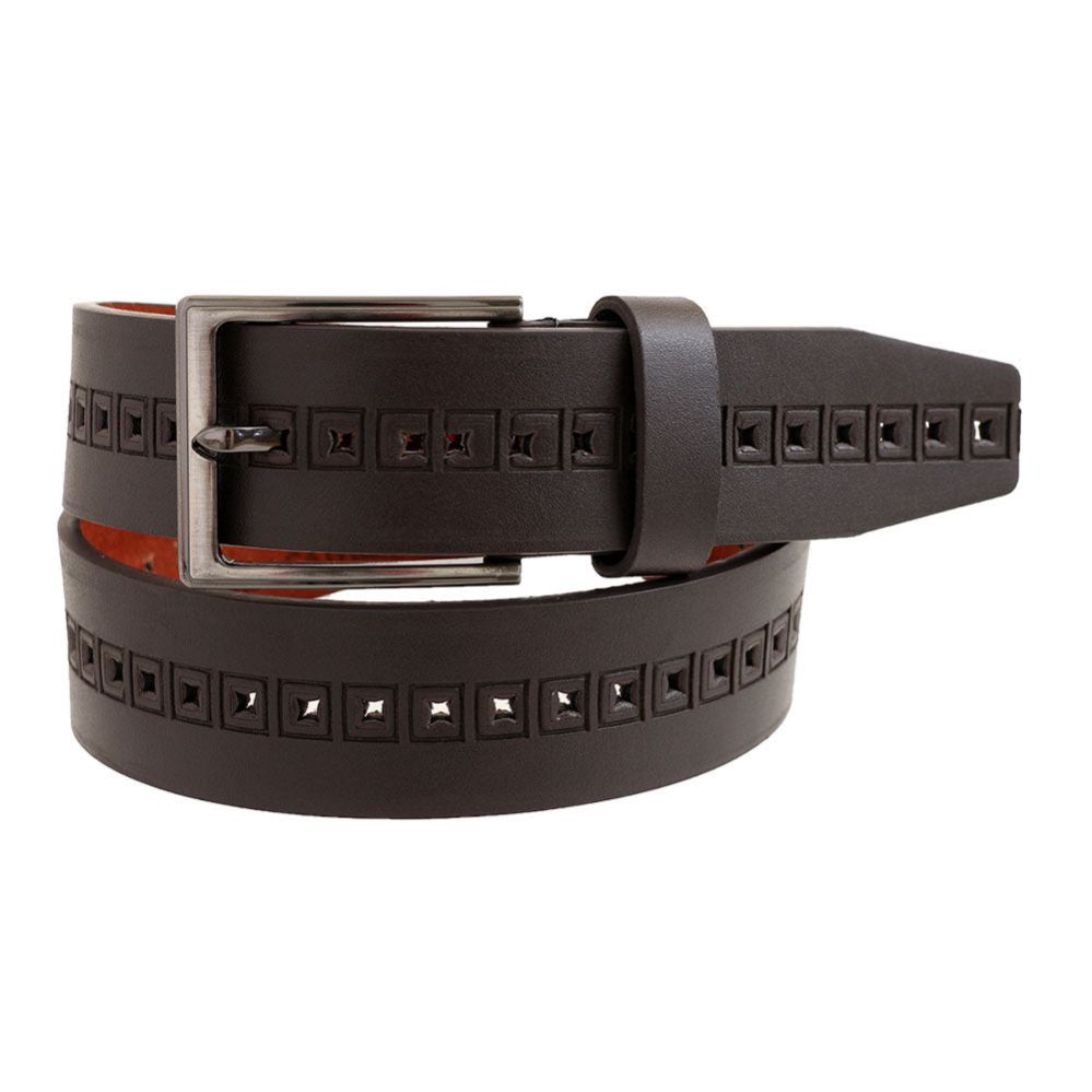12 Pairs of Men's Belt Brown