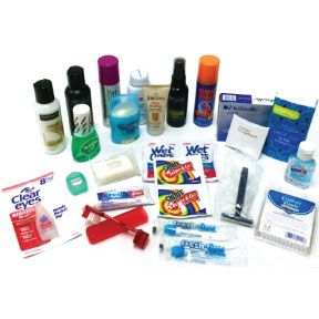 20 pieces of Female Personal Care Travel Kit