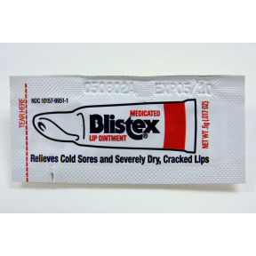 500 pieces of Blistex Medicated Lip Ointment Packet