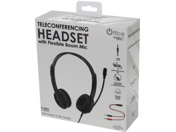 36 pieces of Teleconferencing Headset With Boom Mic