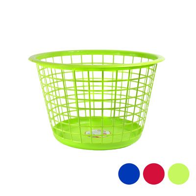 48 pieces of Laundry Basket Med 4 Colors #1418