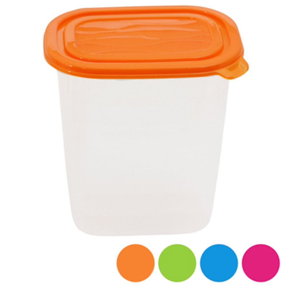 48 pieces of Storage Container 1.6l Assorted Colors