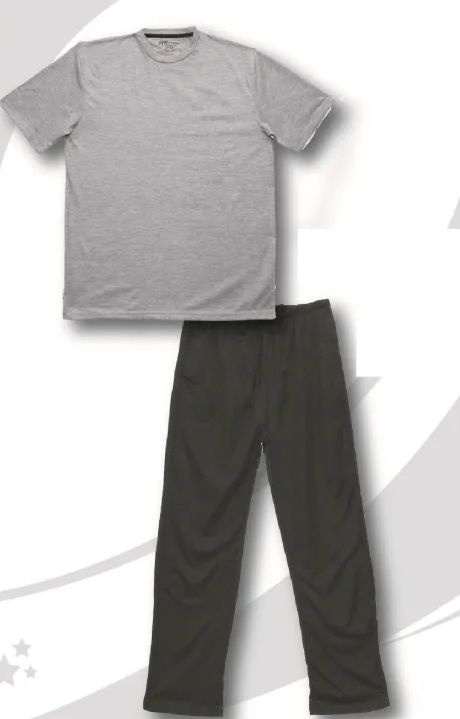 36 Wholesale Mens Knitted Solid Jersey Top And Bottom Pajama Set Size  Medium - at - wholesalesockdeals.com