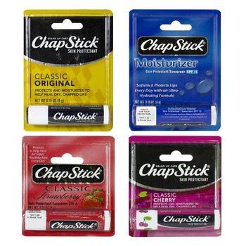 Chapstick Classic Lip Balm - 0.15 Oz. Stick - Assorted