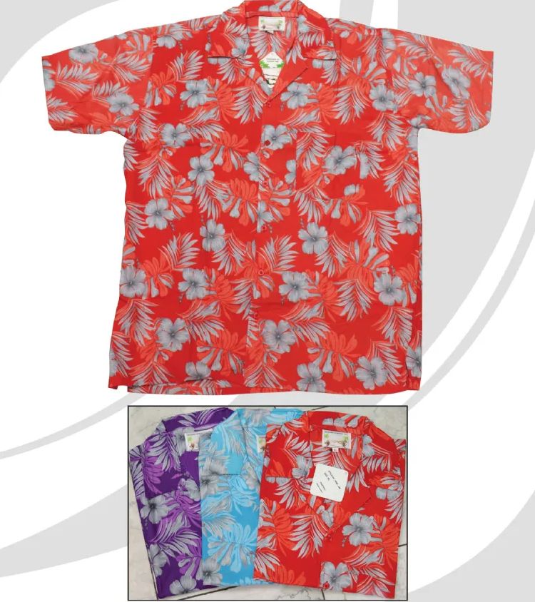 72 Pieces of Men's Short Sleeve Hawaiian Shirt Assorted Sizes S-xl