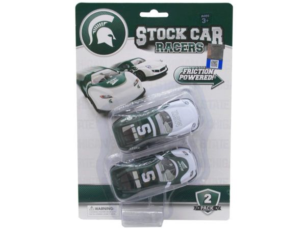 60 pieces of Ncaa Michigan State 2 Pack Stock Car Racers