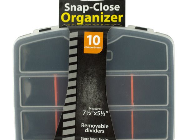 36 Pieces of Snap - Close Tool Organizer Case