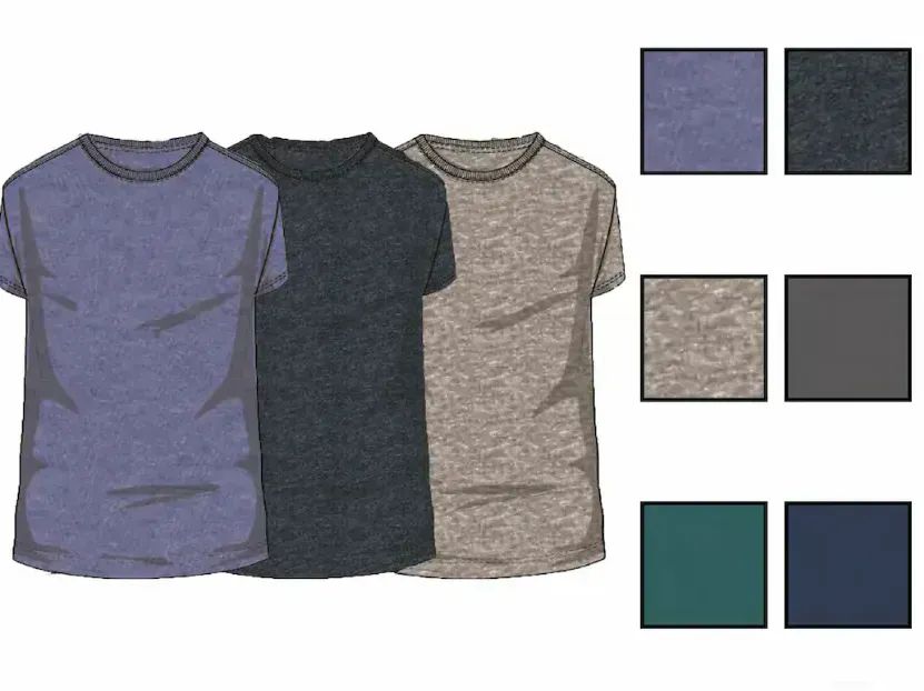72 Pieces of Men's Short Sleeve Crew Neck Tee Shirts Sizes S-xl
