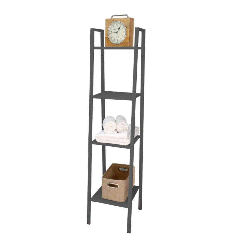 Home Basics 4 Tier Corner Shelf, SHOWER