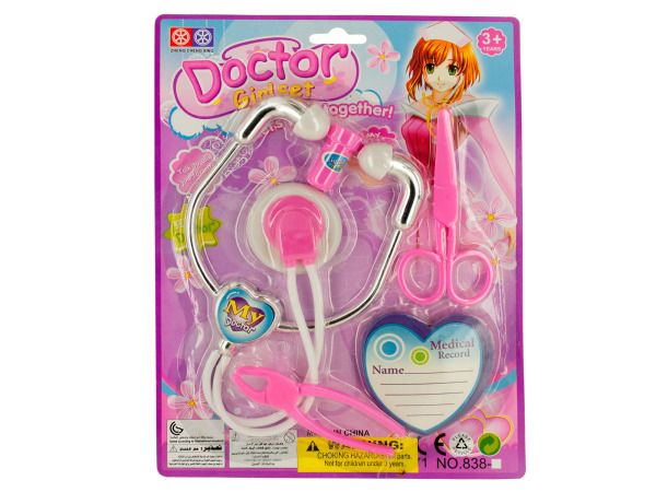 72 Pieces of Girls Doctor Playset